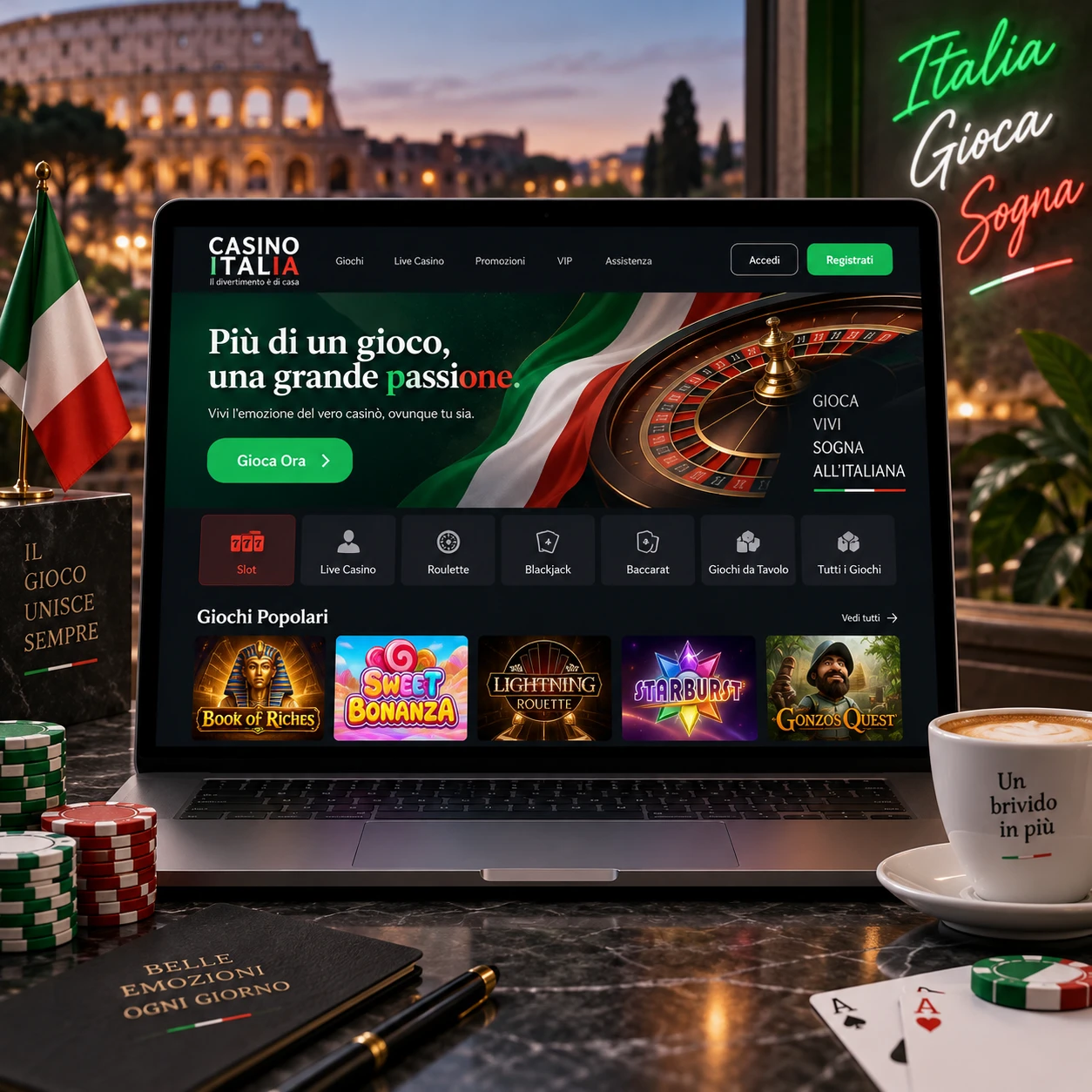 Guida Completa Ai Casin Online In Italia Nel 2026 Come Scegliere Piattaforme Sicure E Legali
